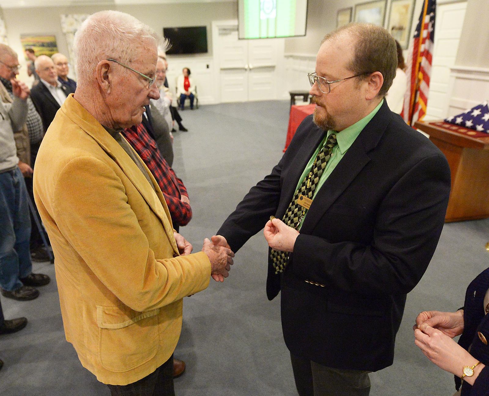 Vietnam veterans ceremony